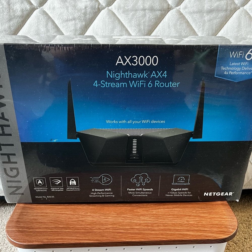 Netgear Nighthawk AX3000 WiFi 6 Router